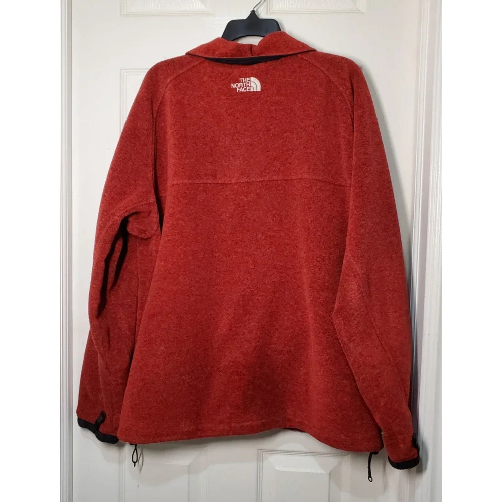 The North Face Men’s XL Polartec Full Zip Fleece Jacket Red Outdoor Warmth